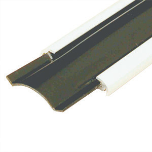 HD Brown 1" x 25' Vinyl Insert Trim