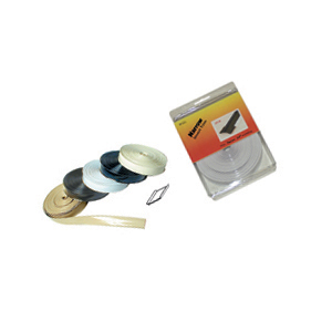 HD White 1" x 25' Vinyl Insert Trim