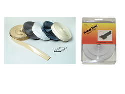 HD Colonial White 1" x 25' Vinyl Insert Trim