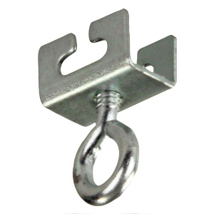Metal Type B End Stop Curtain Carrier, 2/pk