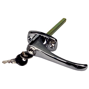Chrome Locking T-Handle, pkg