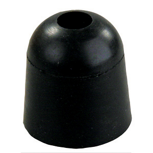 Black 1" Rubber Bumper