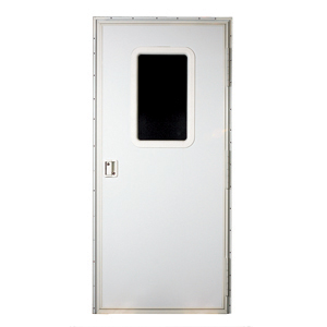 Off White RH 26" x 70" Square Entry Door