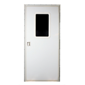 Off White RH 32" x 72" Square Entry Door