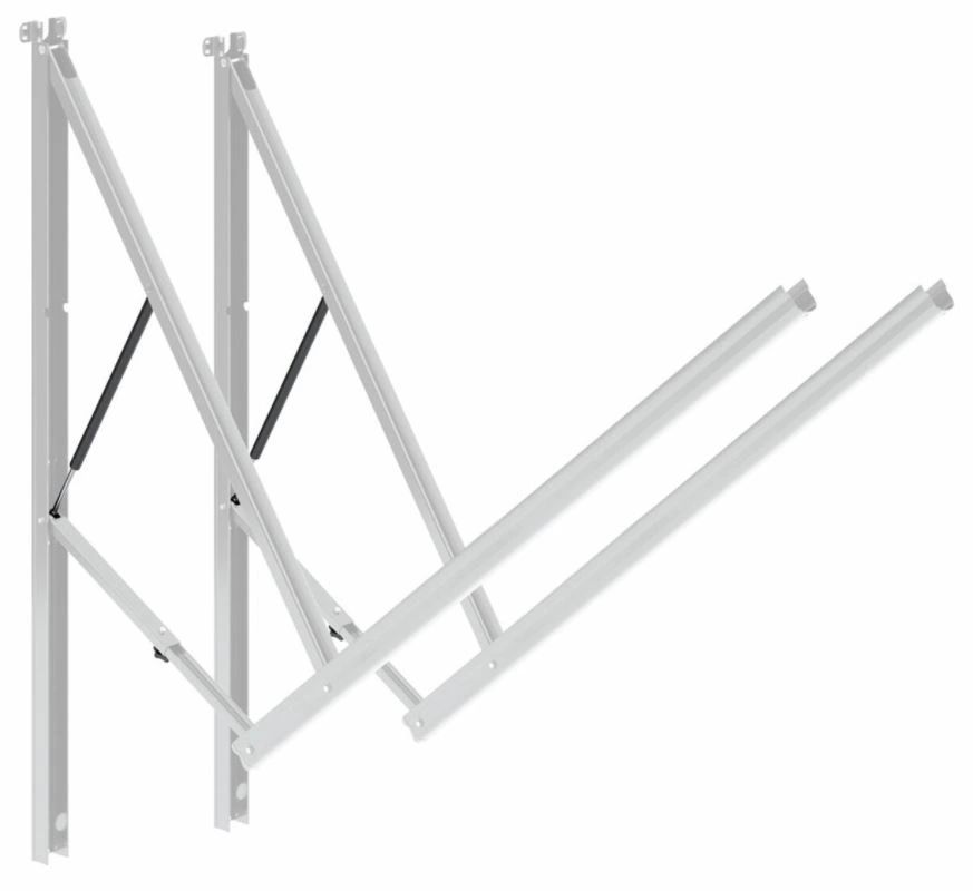 Dometic A&E 8952002.400BL RV 9100 Power Awning Arm Hardware Kit - Standard - White With LED Strip