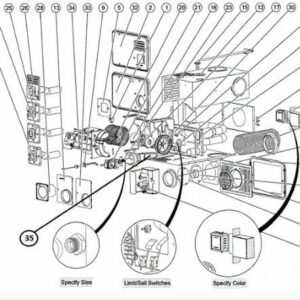 Atwood AFSD12141 Hydroflame Rv Furnace Tune Up Kit.