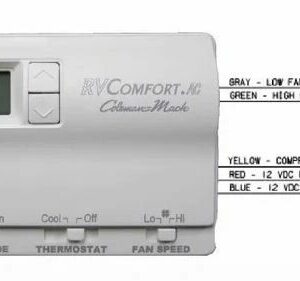 Coleman 8330-3392 Rv Thermostat Cool Only