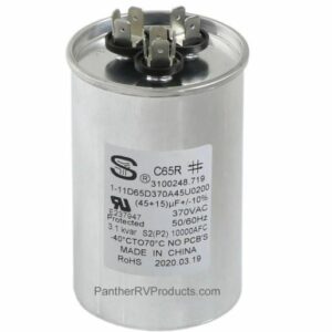 Dometic 3313107.006 (Duo-Therm) Air Conditioner Motor Run Capacitor 45/15 MFD