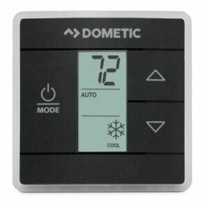 Dometic 3316250.712 Single Zone CT Thermostat (Cool/Furnace) - Black