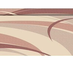 Faulkner 53018 Burgundy And Gray RV Patio Mat - 8' x 16'