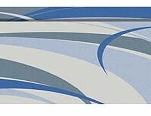 Faulkner 53021 Blue And Gray RV Patio Mat - 8' x 20'