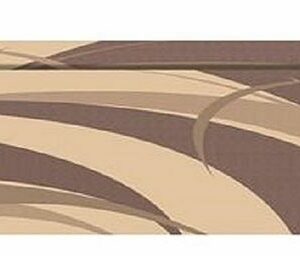 Faulkner 53023 Brown And Beige RV Patio Mat - 8' x 20'