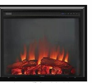 Furrion FF26C15A-BL Curved Glass Electric Fireplace
