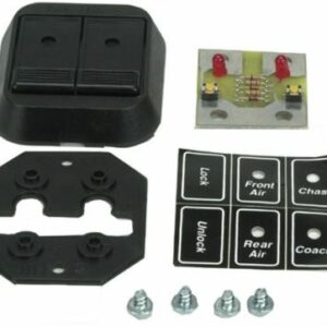 Intellitec 00-00183-201 Black MPX Dual SLide Out Room Control Switch