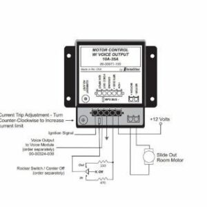 Intellitec 00-00971-100 Rv Slide Out Room Controller Voice