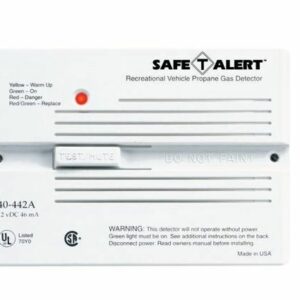 Mti Industry 40-442-P-WT Safe-T-Alert 40 Series Professional Propane | LP Gas Alarm - Flush Mount, White