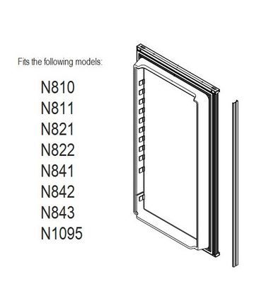 NORCOLD LOWER DOOR 623942 / 638833 (FITS N811, N821, N841, & N1095) SMOOTH INTERIOR
