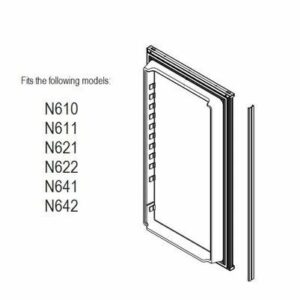 NORCOLD LOWER DOOR 623955/ 638835 (FITS THE N611, N621, N641) SMOOTH INTERIOR