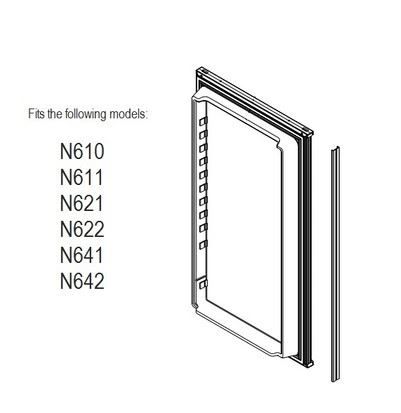 NORCOLD LOWER DOOR 623955/ 638835 (FITS THE N611, N621, N641) SMOOTH INTERIOR