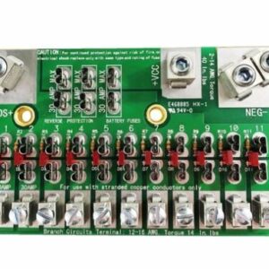 Magnetek 036-7100-002 12 volt Fuse Block By Parallax 11 Positon DC fuse Switch board parallax 036-7100-002