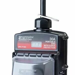 Progressive Industries EMS-PT30X Portable RV Surge Protector Portable EMS-PT30X RV Surge Protector , Scrolling Digital Display