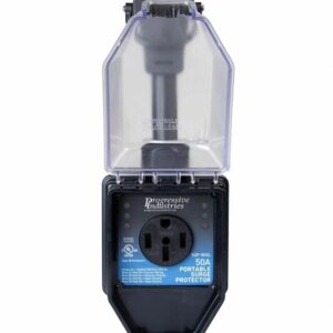 Progressive Industries SSP-50XL 50 Amp Portable RV Smart Surge Protector With Cover (1 MIN), SSP-50XL