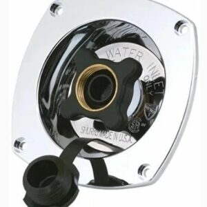 Shurflo 183-029-14 Water Pressure Regulator Flush Mount Chrome Finish