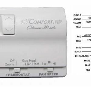 Coleman 6536A3351 Two Stage Digital Thermostat