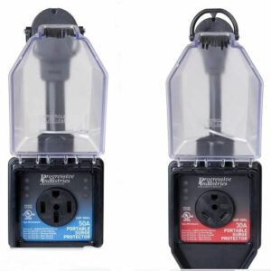 Progressive Industries 50 Amp Portable RV Smart Surge Protector With Cover (1 MIN), SSP-50XL & SSP-30XL 30 Amp Portable RV Smart Surge Protector