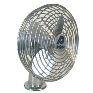 Chrome Bolt-On 2-Speed Fan 12 Volt