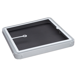 White 14"x 14" Roof Vent Screen Frame