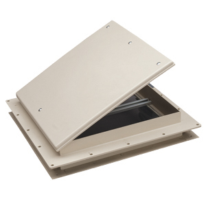 9" x 9" Mini Roof Vent w/Garnish