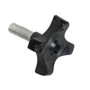 Black Plastic Knob Handle, Bulk