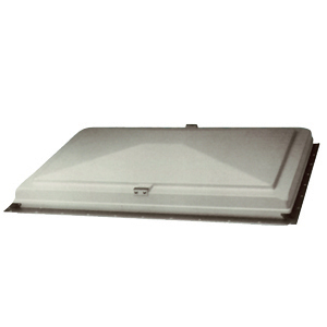 White 15" x 22" Roof Vent Lid