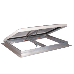 White 17" x 24" Exit Vent