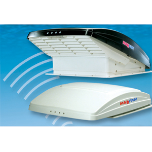 White No Remote Maxxfan Ventilator