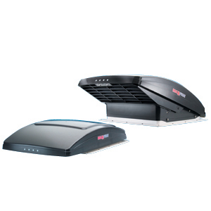 Smoke w/ Black Manual Control Maxxfan Ventilator