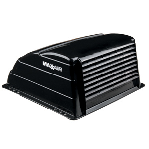 Black MaxxAir Vent Cover, w/Bracket
