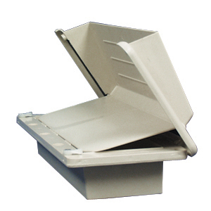 Off White Outside Hooded Vent