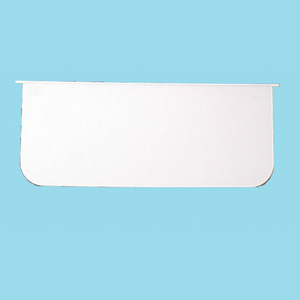 Colonial White Range Hood Vent Damper