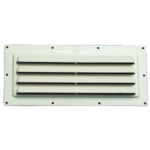 Polar White Exterior Range Hood Vent