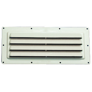 Colonial White Exterior Range Hood Vent