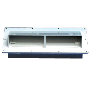 Colonial White Exterior Range Hood Vent