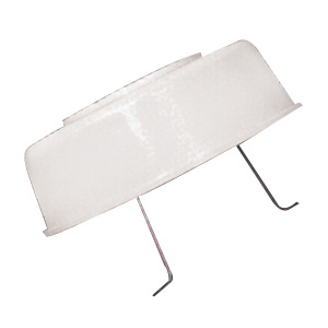 Polar White Plumbing Vent Cap Only