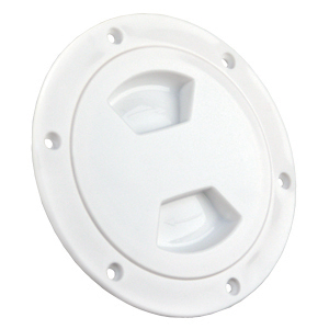 White 5" Access/Deck Plate