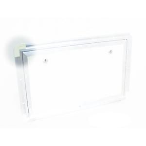 Polar White Baggage Door Mock Radius Corner