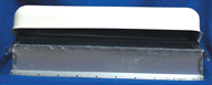 Metal 5" x 20" Base Refrigerator Roof Vent