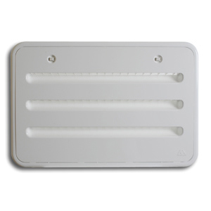 White Refrigerator Side Vent
