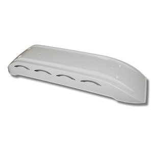 White Refrigerator Roof Vent