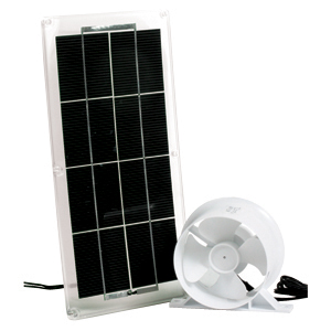 Solor Panel & Fan Refrigerator Vent